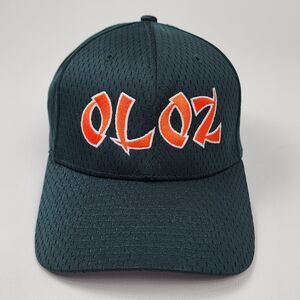 Modesto Nuts MiLB Upside Down NUTS Mesh Baseball Cap Green Orange Hat